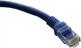 img 3 attached to High-Speed Qian RJ45 Cat-6 Ethernet Patch Cable - 6.5Ft Blue - Category 6