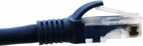 img 4 attached to High-Speed Qian RJ45 Cat-6 Ethernet Patch Cable - 6.5Ft Blue - Category 6