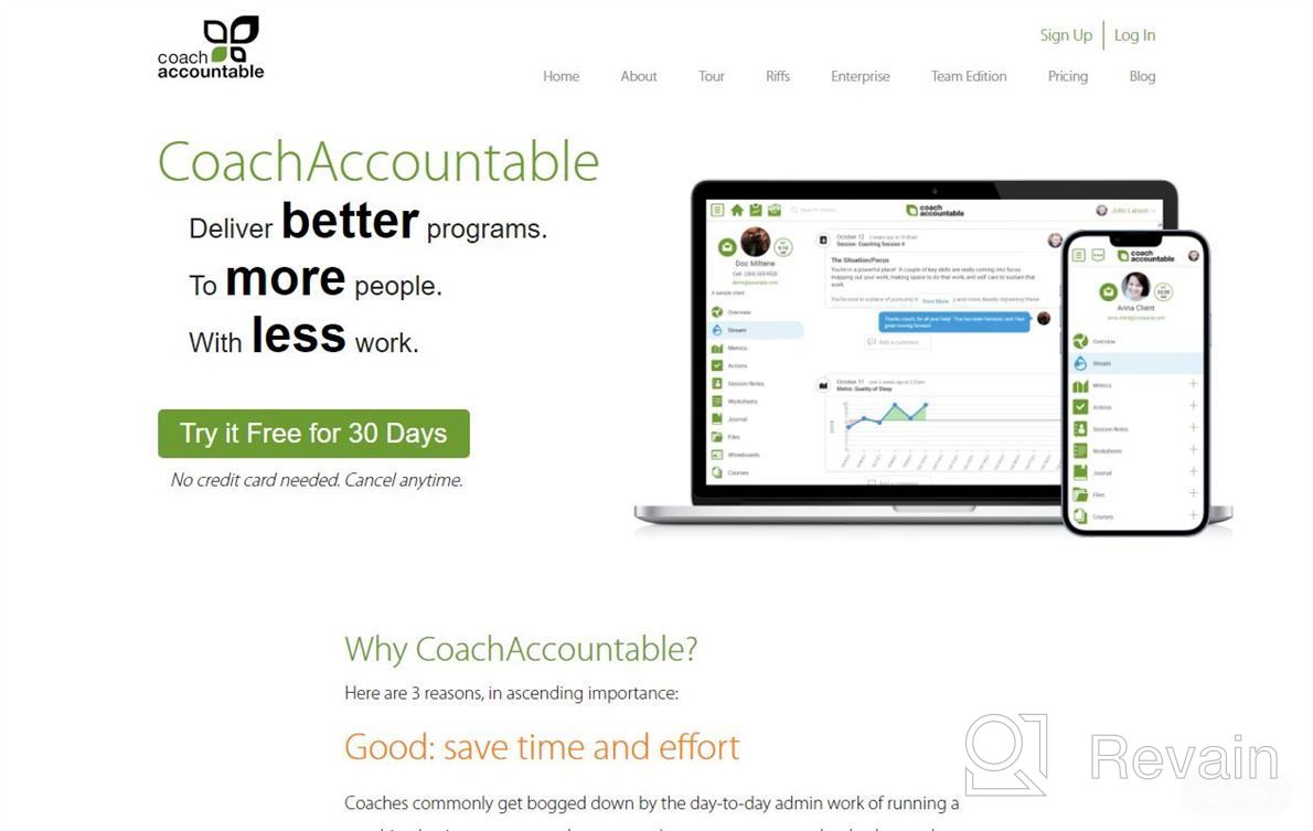 img 1 attached to CoachAccountable review by Adam Quintana