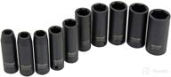 craftsman evolv 10-piece deep impact socket set - 1/2-inch drive, standard (sae), model 16886 логотип