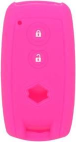 img 3 attached to 🔑 SEGADEN Silicone Cover Case for SUZUKI 2 Button Smart Remote Key Fob CV4544 Rose - Protector Holder Skin Jacket