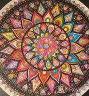 img 1 attached to Geometric Colorful Mandala Jigsaw Puzzle With 1000 Pieces And Vibrant Design By Bgraamiens review by Vishal Geske