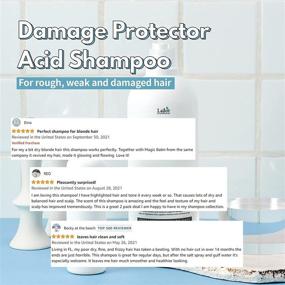 img 2 attached to 💆 LADOR Damage Protector Acid Shampoo - Repair and Strengthen Your Hair