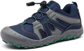 img 4 attached to Mishansha Lightweight Outdoor Trekking Walking Boys' Shoes ~ Outdoor