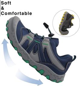 img 2 attached to Mishansha Lightweight Outdoor Trekking Walking Boys' Shoes ~ Outdoor