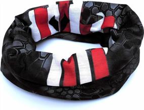 img 1 attached to Motorcycle Headbands for Men - Seamless Bandana Protection and Accessories