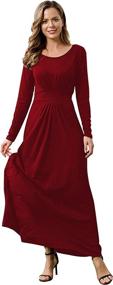 img 2 attached to 👗 Stylish Length Sleeve Dresses for Women at Yaohuole Women's Clothing