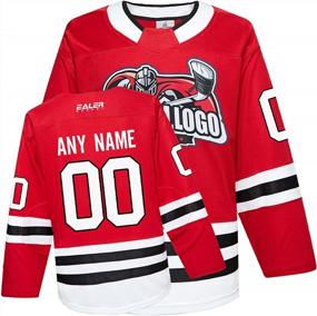 img 4 attached to Personalised Custom H900 Series NHL Team Practice Jersey For Junior To Senior - Adult And Youth