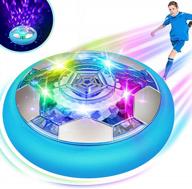 experience the excitement with blasland's rechargeable hover soccer ball - fun indoor football with led starlights and foam bumpers - perfect gift for kids! logo