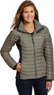 columbia womens powerfly hybrid x large women's clothing ~ coats, jackets & vests logo