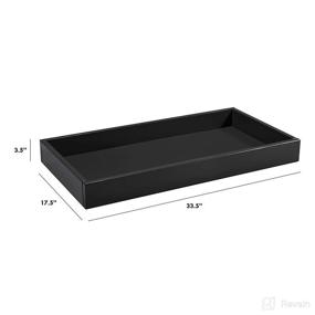 img 1 attached to Universal Removable Changing Tray in Ebony - DaVinci M0219