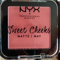 img 3 attached to NYX professional makeup Pressed Blush Sweet Cheeks Creamy Powder Matte, 4 citrine rose review by Agata Zubrzycka ᠌