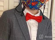 img 1 attached to 👔 Belluno Pre-Tied Bow Ties: Adjustable Bow Tie Accessories for Boys in Children's Fashion review by Mark Holloway