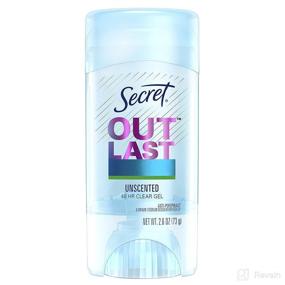 img 1 attached to 🌸 Unscented Secret Outlast Antiperspirant Deodorant - Enhanced Personal Care for Effective Odor Protection