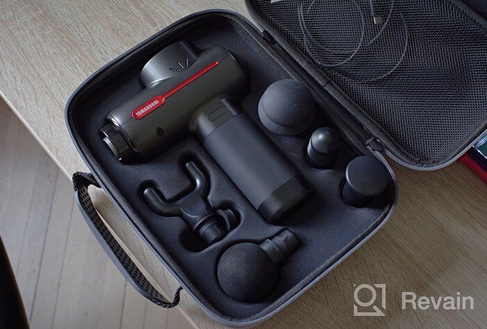 img 1 attached to 🔌 Black Electric Yamaguchi Therapy Massage Gun with Percussion Body Massager review by Felicja Zajc ᠌