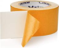 securely anchor your rugs and carpets with our double-sided rug tape - perfect for hardwood floors, area rugs, carpeting, and tile (2.5 inch, 30 yd) logo