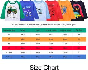 img 1 attached to 👕 Auranso 3-Pack T-Shirt Crewneck Boys' Clothing and Tops, Tees & Shirts