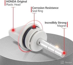 img 3 attached to 🔋 Enhance Engine Efficiency with ATIMA Magnetic Oil Dipstick for Honda Eu2200i and Eu2200ic Companion