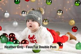 img 2 attached to Funky Junque Exclusives: Keep Your Baby Warm This Winter With The Cutest Beanie!