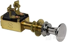 img 3 attached to 🔌 Cole Hersee (M-628-BP) SPST Push-Pull Switch: Reliable & Convenient Control Solution