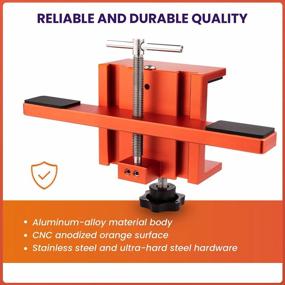 img 2 attached to Upgrade Your Cabinet Game With Neitra'S Heavy Duty Door Mounting Jig And Clamp - Perfect For Face Frame And Frameless Cabinets!
