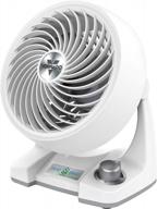 💨 stay cool and efficient with the vornado 133dc energy smart compact air circulator fan – white logo