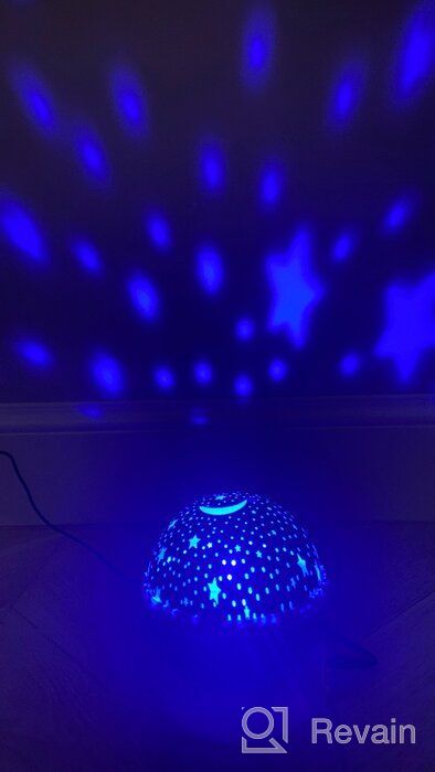 img 3 attached to Night-projector Star Master Starry sky 012-1361, 2.6 W, armature color: blue, shade color: colorless review by Ada Szymaniuk ᠌
