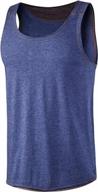 vancoog classic sleeveless shirts blue grey xl men's clothing for shirts logo