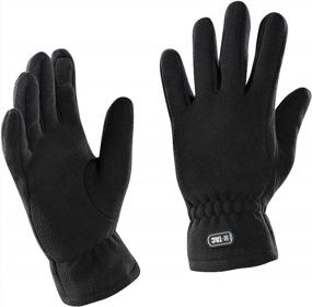 img 4 attached to Winter Insulated Gloves Tactical Military Men's Accessories