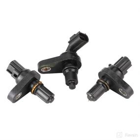 img 4 attached to Qiilu Transmission Speed Sensor Set: Chrysler Pacifica/Sebring/Town Country, Dodge Avenger - 3Pcs Automatic Transmission Output Shaft Revolution Speed Sensor Replacement (Part No: 107958 107957)