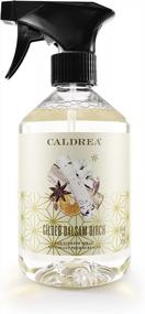 img 4 attached to Caldrea CounterTop Spray Cleaner - Gilded Balsam Birch Scent, 16 Oz | Made With Vegetable Protein Extract