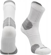 ankle basketball socks athletic quarter socks short crew length for men women boys girls youth adult sizes crossover logo