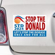 trump bumper sticker std donald логотип