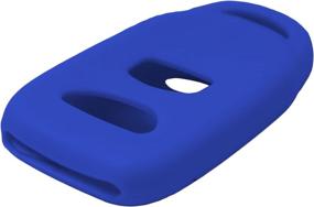 img 1 attached to 🔵 Enhanced Silicone Protective Case Replacement - Keyless2Go PINHA-T036 Select Remote Key Fobs - Blue