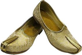 img 3 attached to Step Style Designer Punjabi Sherwani Boys' Shoes - Loafers