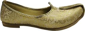 img 2 attached to Step Style Designer Punjabi Sherwani Boys' Shoes - Loafers