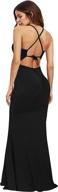 shein womens strappy backless evening women's clothing : dresses логотип