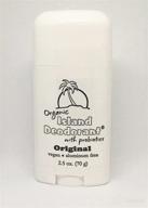 🌴 island deodorant stick: discover the power of natural vegan protection logo