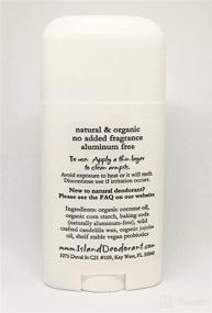 img 1 attached to 🌴 Island Deodorant Stick: Discover the Power of Natural Vegan Protection