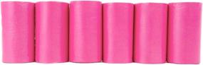 img 3 attached to Downtown Pet Supply - Large Dog Poop Bags with Leash Clips & Dispensers - Cat Litter & Dog Poop Scoop Bags - Unscented, Leak-Proof - Pink - 1000Ct