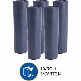 img 1 attached to 🗑️ Genuine Joe GJO70343 Maximum Strength Trash Can Liner: Ultimate Durability for Your Waste Disposal Needs