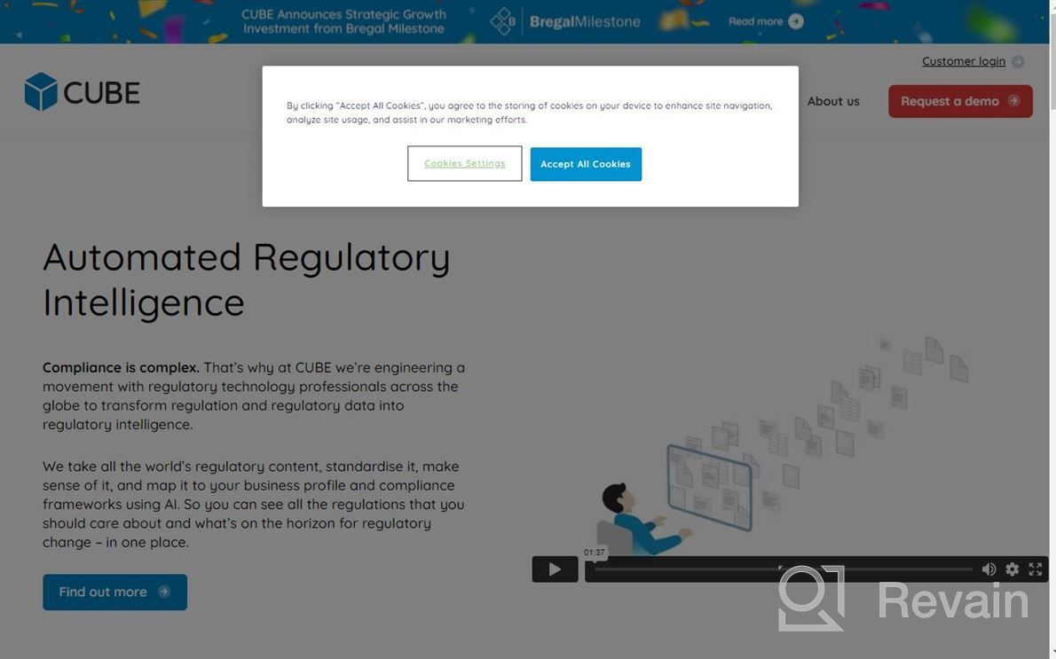 img 1 attached to CUBE Digital Regulation Platform (DRP) review by Brian West