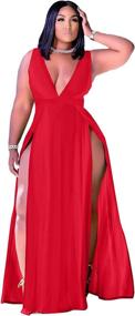 img 4 attached to Womens Bandage Sleeve Bodycon Clubwear Women's Clothing ~ Dresses