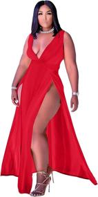 img 3 attached to Womens Bandage Sleeve Bodycon Clubwear Women's Clothing ~ Dresses