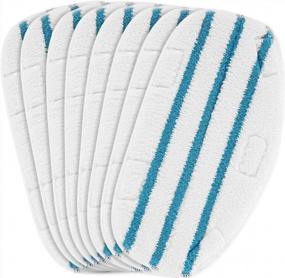 img 4 attached to 8 Pack Replacement Steam Mop Pads Compatible For PurSteam ThermaPro 10-In-1 | LINNIW