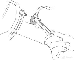 img 2 attached to Lisle 12390 Dual Drive Oxygen Sensor Wrench: A Versatile Tool for Efficient Sensor Maintenance