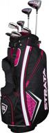 complete women's golf club set by strata logo