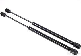 img 3 attached to 💪 High-quality Pair of 15 Inch Gas Prop Lift Springs Rod Struts - 30 lbs Capacity - Ideal for Heavy Duty Tool Box Lid, Top RV Usage