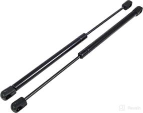 img 2 attached to 💪 High-quality Pair of 15 Inch Gas Prop Lift Springs Rod Struts - 30 lbs Capacity - Ideal for Heavy Duty Tool Box Lid, Top RV Usage