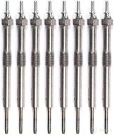 🔌 apdty 134097 diesel glow plug set of 8 (fits 6.6l diesel engine) - enhanced seo логотип